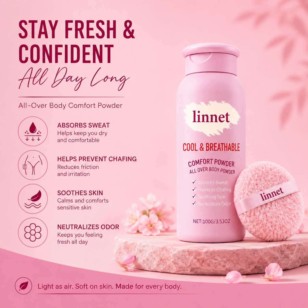 Linnet - Premium Comfort Powder Bundle